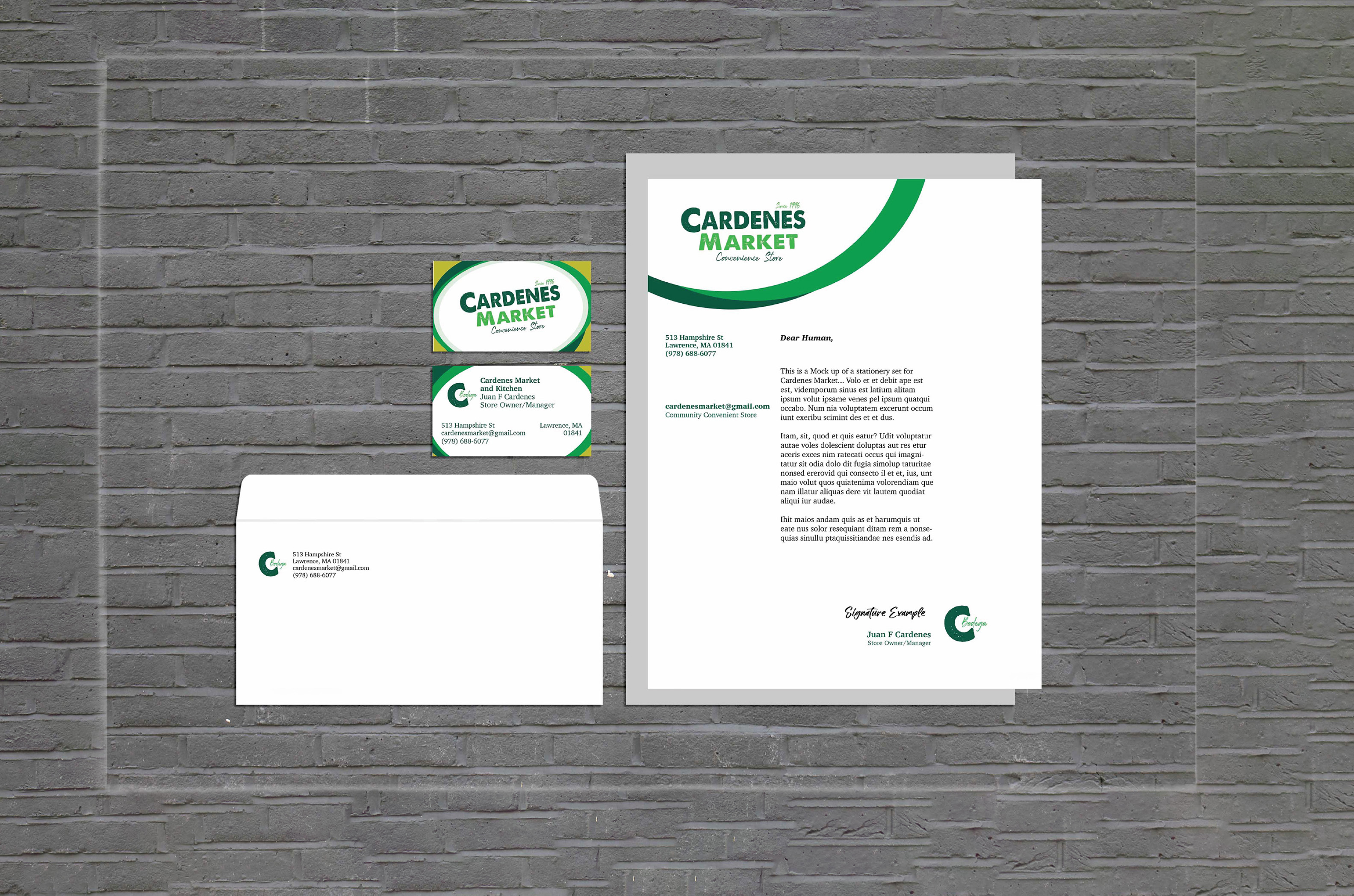 Cardenes Market Branding
